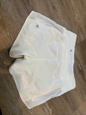 lululemon athletica White Athletic Performance Shorts